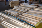 Core for multilayer parquet or multilayer boards